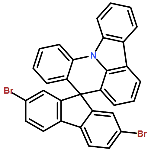 Spiro[9H-fluorene-9,8'-[8H]indolo[3,2,1-de]acridine], 2,7-dibromo-