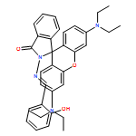 Spiro[1H-isoindole-1,9'-[9H]xanthen]-3(2H)-one, 3',6'-bis(diethylamino)-2-[[(2-hydroxyphenyl)methylene]amino]-