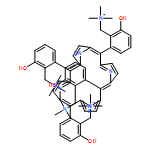Benzenemethanaminium, 2,2',2'',2'''-(21H,23H-porphine-5,10,15,20-tetrayl)tetrakis[6-hydroxy-N,N,N-trimethyl- 
