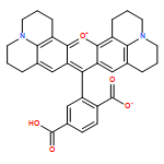 1H,5H,11H,15H-Xantheno[2,3,4-ij:5,6,7-i'j']diquinolizin-18-ium,9-(2,5-dicarboxyphenyl)-2,3,6,7,12,13,16,17-octahydro-, inner salt