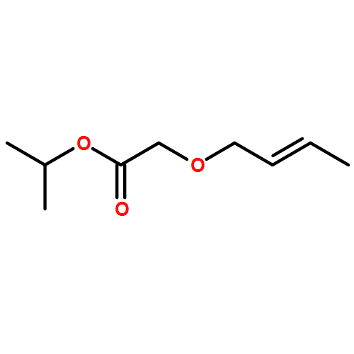 Acetic acid, (2-butenyloxy)-, 1-methylethyl ester, (E)-