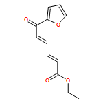 2,4-Hexadienoic acid, 6-(2-furanyl)-6-oxo-, ethyl ester, (2E,4E)-