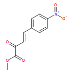 3-Butenoic acid, 4-(4-nitrophenyl)-2-oxo-, methyl ester, (3E)-