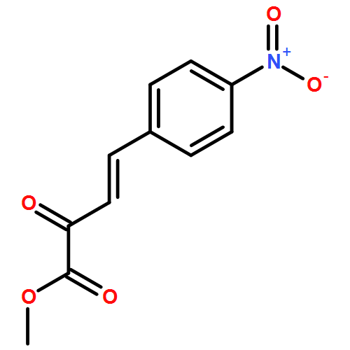 3-Butenoic acid, 4-(4-nitrophenyl)-2-oxo-, methyl ester, (3E)-