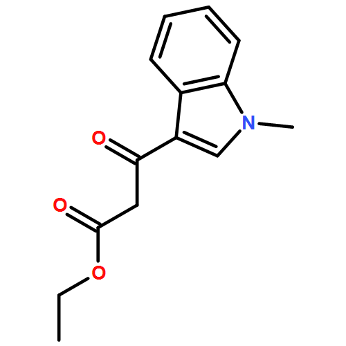 1H-Indole-3-propanoic acid, 1-methyl-β-oxo-, ethyl ester