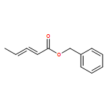 2,3-Pentadienoic acid, phenylmethyl ester