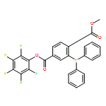 1,4-Benzenedicarboxylic acid, 2-(diphenylphosphino)-, 1-methyl 4-(2,3,4,5,6-pentafluorophenyl) ester