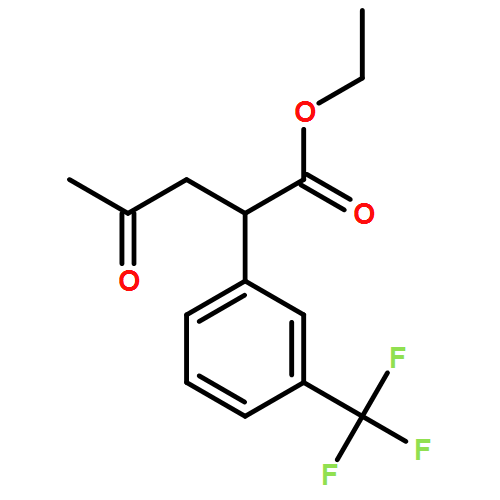 Benzeneacetic acid, α-(2-oxopropyl)-3-(trifluoromethyl)-, ethyl ester