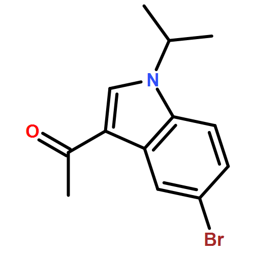 Ethanone, 1-[5-bromo-1-(1-methylethyl)-1H-indol-3-yl]-