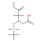 Heptanoic acid, 3-[[(1,1-dimethylethyl)dimethylsilyl]oxy]-4,4-dimethyl-5-oxo-, (3S)-
