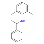 Benzenemethanamine, N-(2,6-dimethylphenyl)-α-methyl-