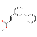 2-Propenoic acid, 3-[1,1'-biphenyl]-3-yl-, methyl ester, (2E)-