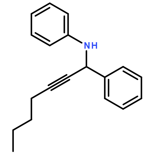 Benzenemethanamine, α-1-hexyn-1-yl-N-phenyl-
