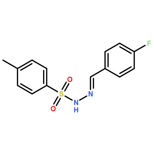 Benzenesulfonic acid, 4-methyl-, (2E)-2-[(4-fluorophenyl)methylene]hydrazide