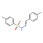 Benzenesulfonic acid, 4-methyl-, (2E)-2-[(4-methylphenyl)methylene]hydrazide
