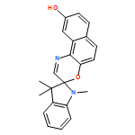 Spiro[2H-indole-2,3'-[3H]naphth[2,1-b][1,4]oxazin]-9'-ol, 1,3-dihydro-1,3,3-trimethyl-