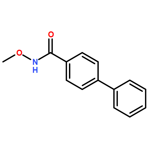 [1,1'-Biphenyl]-4-carboxamide, N-methoxy-