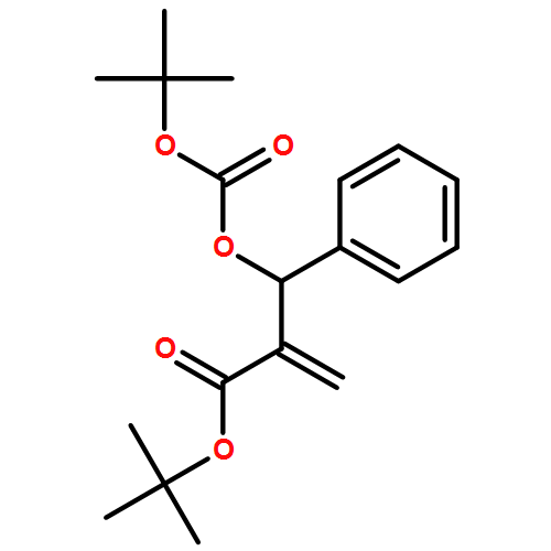 Benzenepropanoic acid, β-[[(1,1-dimethylethoxy)carbonyl]oxy]-α-methylene-, 1,1-dimethylethyl ester