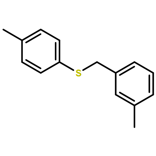 Benzene, 1-methyl-3-[[(4-methylphenyl)thio]methyl]-