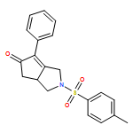 Cyclopenta[c]pyrrol-5(1H)-one, 2,3,3a,4-tetrahydro-2-[(4-methylphenyl)sulfonyl]-6-phenyl-