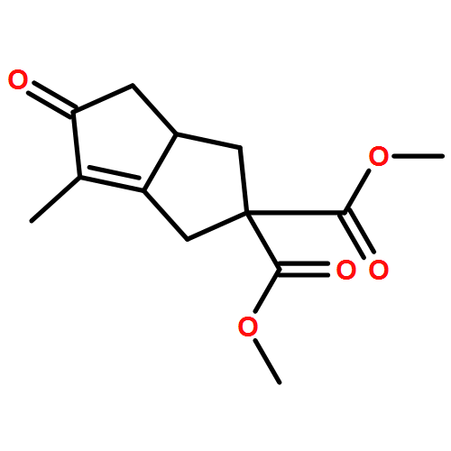 2,2(1H)-Pentalenedicarboxylic acid, 3,3a,4,5-tetrahydro-6-methyl-5-oxo-, 2,2-dimethyl ester