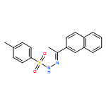 Benzenesulfonic acid, 4-methyl-, 2-[1-(2-naphthalenyl)ethylidene]hydrazide