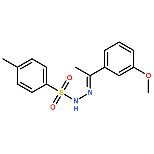 Benzenesulfonic acid, 4-methyl-, 2-[1-(3-methoxyphenyl)ethylidene]hydrazide