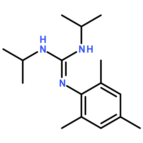 Guanidine, N,N'-bis(1-methylethyl)-N''-(2,4,6-trimethylphenyl)-