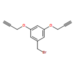 Benzene, 1-(bromomethyl)-3,5-bis(2-propyn-1-yloxy)-