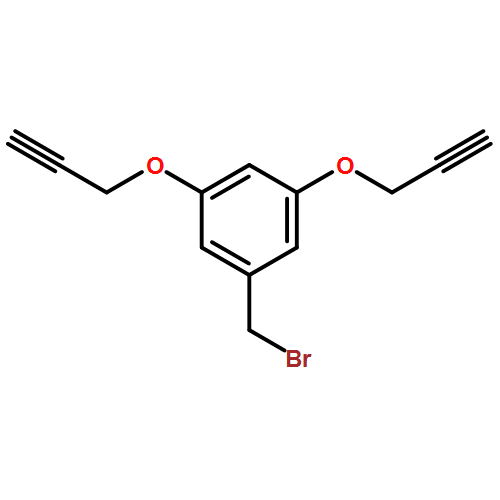 Benzene, 1-(bromomethyl)-3,5-bis(2-propyn-1-yloxy)-