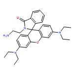 Spiro[1H-isoindole-1,9'-[9H]xanthen]-3(2H)-one, 2-(2-aminoethyl)-3',6'-bis(diethylamino)-