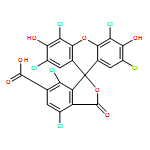 2',4,4',5',7,7'-Hexachloro-3',6'-dihydroxy-3-oxo-3H-spiro[isobenzofuran-1,9'-xanthene]-6-carboxylic acid