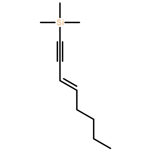 Silane, trimethyl-3-octen-1-ynyl-, (E)-