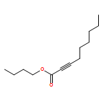 2-Nonynoic acid, butyl ester