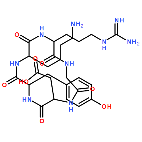 Cyclo(L-arginylglycyl-L-α-aspartyl-D-tyrosyl-L-lysyl)