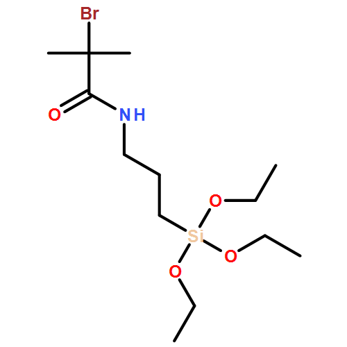 Propanamide, 2-bromo-2-methyl-N-[3-(triethoxysilyl)propyl]-
