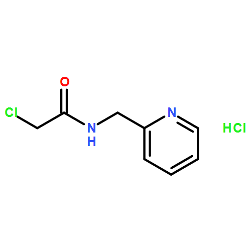 Acetamide, 2-chloro-N-(2-pyridinylmethyl)-, monohydrochloride