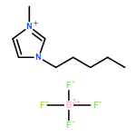 1H-Imidazolium, 1-methyl-3-pentyl-, tetrafluoroborate(1-)