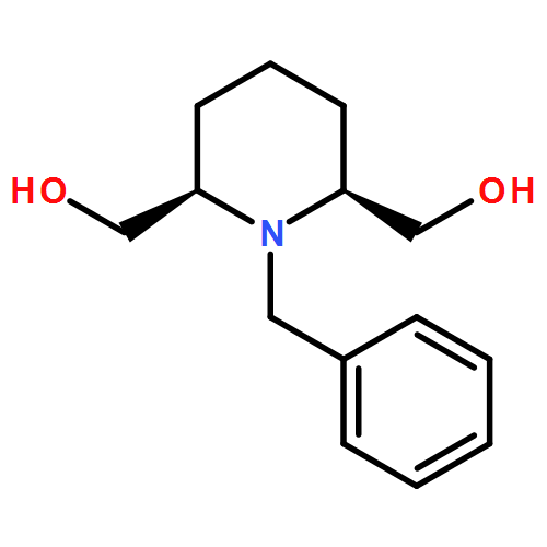 2,6-Piperidinedimethanol, 1-(phenylmethyl)-, (2R,6S)-rel-