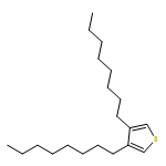 Thiophene, 3,4-dioctyl-