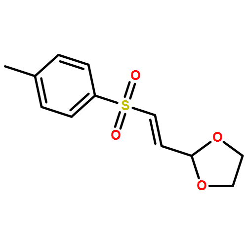 1,3-Dioxolane, 2-[2-[(4-methylphenyl)sulfonyl]ethenyl]-, (E)-