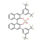 Dinaphtho[2,1-d:1',2'-f][1,3,2]dioxaphosphepin,2,6-bis[3,5-bis(trifluoromethyl)phenyl]-4-hydroxy-, 4-oxide, (11bS)-