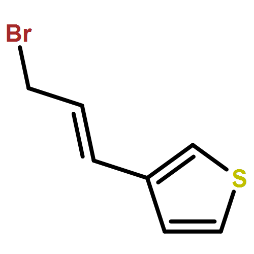 Thiophene, 3-(3-bromo-1-propenyl)-, (E)-