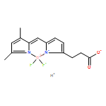 Borate(1-),[5-[(3,5-dimethyl-2H-pyrrol-2-ylidene-kN)methyl]-1H-pyrrole-2-propanoato(2-)-kN1]difluoro-, hydrogen (1:1),(T-4)-