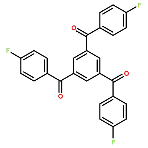 Methanone, 1,1',1''-(1,3,5-benzenetriyl)tris[1-(4-fluorophenyl)-