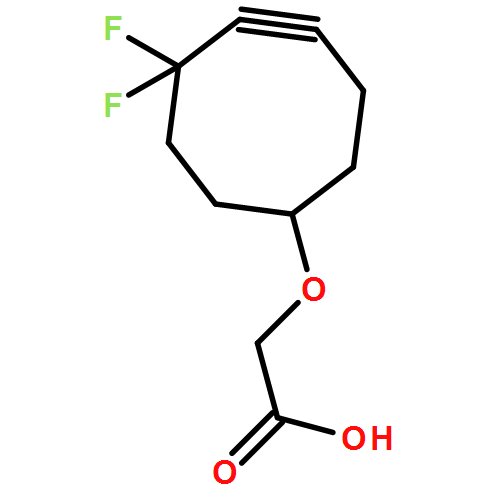 Acetic acid, 2-[(6,6-difluoro-4-cyclooctyn-1-yl)oxy]-