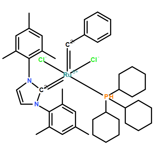 Ruthenium, dichloro[1,3-dihydro-1,3-bis(2,4,6-triMethylphenyl)-2H-iMidazol-2-ylidene](phenylMethylene)(tricyclohexylphosphine)-, (SP-5-41)-