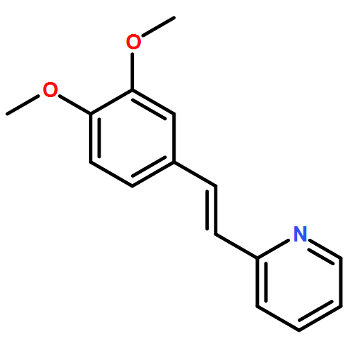 Pyridine, 2-[2-(3,4-dimethoxyphenyl)ethenyl]-, (E)-