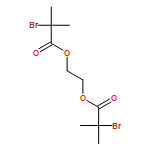 Propanoic acid, 2-bromo-2-methyl-, 1,1'-(1,2-ethanediyl) ester