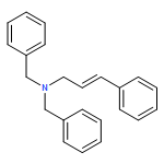 Benzenemethanamine, N-(phenylmethyl)-N-[(2E)-3-phenyl-2-propen-1-yl]-